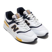 new balance CM997HDL WHITE/NAVY画像