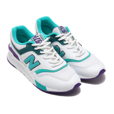 new balance CM997HDO WHITE/PURPLE画像