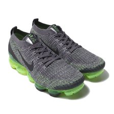 NIKE AIR VAPORMAX FLYKNIT 3 GUNSMOKE/THUNDER GREY-VOLT-WOLF GREY画像