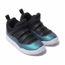 NIKE JORDAN 11 RETRO LITTLE FLEX PS BLACK/ANTHRACITE-MULTI-COLOR-WHITE BQ7101-009画像