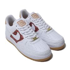 NIKE AIR FORCE 1 '07 LV8 WHITE/WHITE-MULTI-COLOR-VACHETTA TAN CK6601-100画像