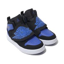 NIKE SKY JORDAN 1(PS) BLACK/HYPER ROYAL-WHITE BQ7197-004画像