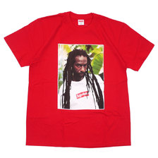 Supreme 19SS Buju Banton Tee RED画像