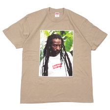 Supreme 19SS Buju Banton Tee CLAY画像
