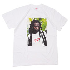 Supreme 19SS Buju Banton Tee WHITE画像