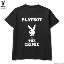 CRIMIE PLAYBOY W LOGO T-SHIRT (BLACK) CR01-01K3-TE77画像