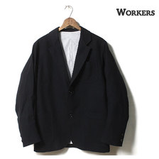 Workers Maple Leaf Jacket Wool Cotton Serge Navy画像
