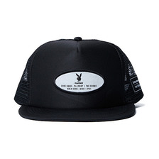 CRIMIE &times; PLAYBOY WAPPEN MESH CAP CR01-01K3-HW70画像