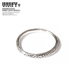 VIVIFY ARABESQUE RING(2mm body) VFR-123画像