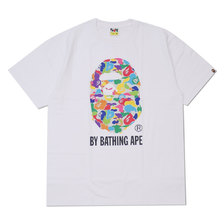 A BATHING APE 19SS MILO ABC MULTI BY BATHING TEE WHITE 1F80110045画像