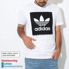 adidas Solid Blackbird S/S Tee Originals画像
