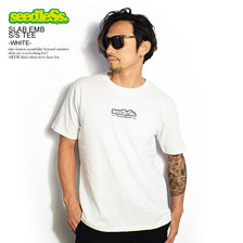 seedleSs. SLAB EMB s/s tee -WHITE- SD19SM-SS09W画像