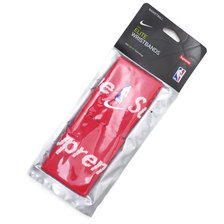 Supreme &times; NIKE 19SS NBA Wristbands RED画像