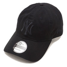 NEW ERA ニューヨーク・ヤンキース MLB NYY 9TWENTY BLK/BLK 12121375画像