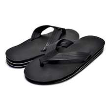 RAINBOW SANDALS DOUBLE LAYER BLACK 302ALTS画像