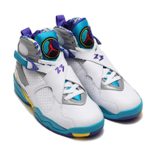 NIKE WMNS AIR JORDAN 8 RETRO WHITE/VARSITY RED-BRIGHT CONCORD CI1236-100画像