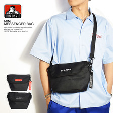 BEN DAVIS MINI MESSENGER BAG BDW-9337画像