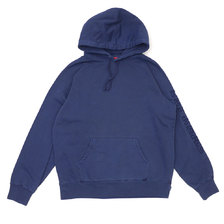 Supreme 19SS Overdyed Hooded Sweatshirt NAVY画像