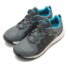 KEEN W EXPLORE WP Steel Grey/Bright Turquoise 1022023画像