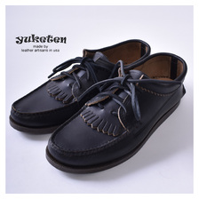 YUKETEN BLUCHER with KILTIE w/camp sole CXL BLACK画像