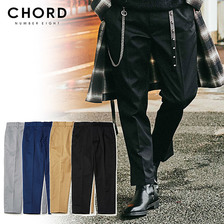 CHORD NUMBER EIGHT T/C TWILL SLIT PANTS CH01-01K5-PL09画像