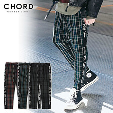 CHORD NUMBER EIGHT SIDE LINE CHECK CROPPED PANTS CH01-01K5-PL07画像