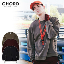 CHORD NUMBER EIGHT SIDE LACE UP SWEAT CH01-01K5-CL52画像