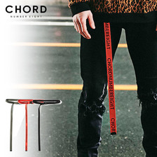 CHORD NUMBER EIGHT JACQUARD TAPE BELT CH01-01K5-AC05画像