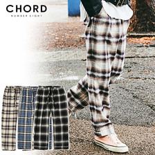 CHORD NUMBER EIGHT HERRINGBONE OMBRE CHECK PANTS CH01-01K5-PL08画像