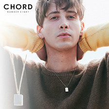 CHORD NUMBER EIGHT PLATE NECKLACE CHA1-01K5-AC02画像