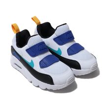 NIKE AIR MAX TINY 90(PS) WHITE/TEAL NEBULA-BLACK-GAME ROYAL 881927-104画像