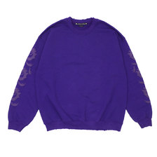 Sasquatchfabrix. &times; NEPENTHES ORIENTAL ORB PRINT SWEATSHIRT PURPLE画像