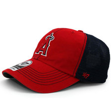'47 Brand LOS ANGELES ANGELS CLEAN UP MESH CAP RED B-TRWLR04GWP-RDA画像