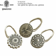 YUKETEN Concho Key Chains MG-QBPR/MG-QBTBIR/MG-QBAMA画像