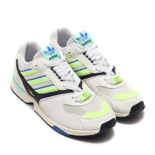 adidas Originals ZX 4000 CRYSTAL WHITE/SEMI SOLAR YELLOW/CORE BLACK G27899画像