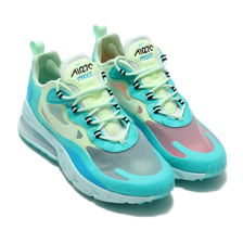 NIKE AIR MAX 270 REACT HYPER JADE/FROSTED SPRUCE-BARELY VOLT AO4971-301画像