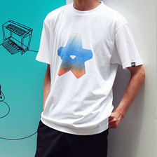 HTML ZERO3 Star Gradation S/S Tee T578画像