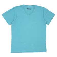 Ron Herman 8100 V-NECK TEE TEAL画像