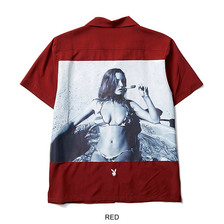CRIMIE &times; PLAYBOY GIRL PHOTO SHIRT CR01-01K3-SH74画像