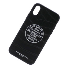 NEIGHBORHOOD I.P./CL-IPHONE CASE BLACK 191MYNH-AC06S画像
