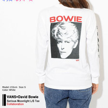 VANS &times; David Bowie Serious Moonlight L/S Tee VN0A453F画像