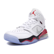 NIKE JORDAN MARS 270 GS "FIRE RED" WHITE/REFLECT SILVER/FIRE RED/BLANC/ROUGE FEU/REFLET ARGENT BQ6508-100画像