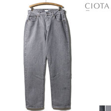 CIOTA GREY SUVIN COTTON STRAIGHT DENIM PTM-11G-STRAIGHT画像