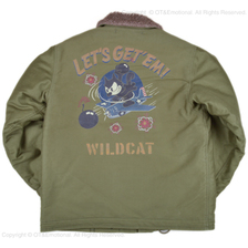 TOYS McCOY N-1 DECK JACKET FELIX THE CAT "LET'S GET EM!" TMJ1912画像
