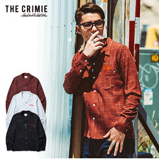 CRIMIE OPEN COLLAR JAZZ SHIRT CR01-01K5-SL02画像