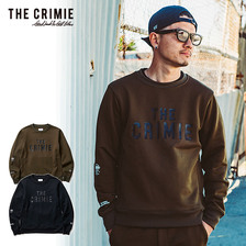 CRIMIE LOGO CREW POCKET SWEAT CR01-01K5-CL65画像