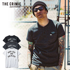 CRIMIE TSURIAMI VINTAGE CUT AND SEW HENLEY NECK POCKET T SHIRT CR01-01K5-CS02画像
