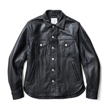 CRIMIE LEATHER BORN FREE SHIRT JACKET CR01-01K5-JK51画像