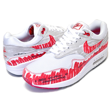 NIKE AIR MAX 1 SKETCH SHELF WHITE/UNIVERSITY RED CJ4286-101画像