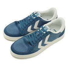 hummel SLIMMER STADIL CANVAS LOW CAPTAINS BLUE HM205900-7487画像